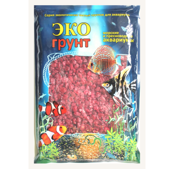 Грунт Медоса 1кг 2-5мм Мраморная Крошка красный   фото, цены, купить