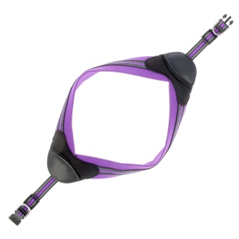 Шлейка супермягкая со светоотражающей прошивкой, 62-69см фиолетовая(10/30) фото, цены, купить