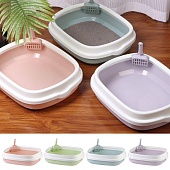 Туалет с рамкой и совком 40*34*12см  фото, цены, купить