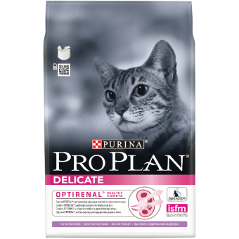 PRO PLAN Delicate с индейкой для кошек с чувствительным пищеварением  фото, цены, купить