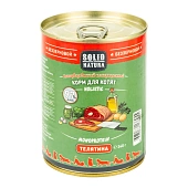 Solid Natura Holistic консервы для котят с телятиной 340г фото, цены, купить