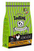 ZooRing Sterilized Cat Chicken&Lingonberry Цыплёнок с брусникой 1,5кг фото, цены, купить
