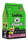 ZooRing Mini Active Dog  Мясо молодых бычков, рис для собак мини пород 10кг фото, цены, купить