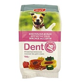Biff Дольки жеват DENT Мясное ассорти 100г фото, цены, купить