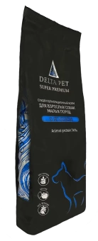DELTA PET dog для собак мелких пород с ягнёнком 10 кг фото, цены, купить
