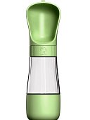 Поилка дорожная L 330мл + контейнер 170мл Зеленая фото, цены, купить