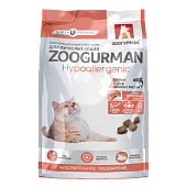 Zoogurman Hypoallergenic лосось с рисом для аллергичных кошек 1,5 кг фото, цены, купить