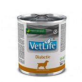 Farmina VetLife Diabetic Консервы паштет 300г при диабете у собак фото, цены, купить