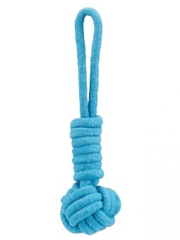 Petsona игрушка для собак петля веревочная с мячиком, 27 см, синяя фото, цены, купить