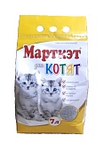 Марткэт наполнитель, впитывающий для котят 4,5л фото, цены, купить