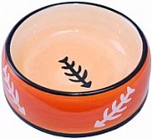 Миска №1 керамическая "Скелет рыбки" 12,5*5 см фото, цены, купить