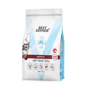 Best Dinner Vet Profi Hepatic при заболеваниях печени для собак всех пород 2кг фото, цены, купить