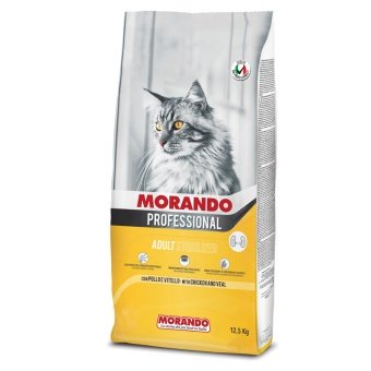 MORANDO PROFESSIONAL Gatto  Курица/Телятина для стерилизованных кошек 12,5кг фото, цены, купить