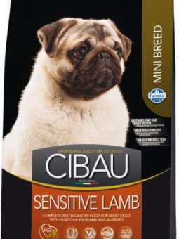 Farmina CIBAU Sensitive 800г с ягненком для собак мелких пород фото, цены, купить