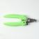 Когтерез боковой малый с прямыми ручками, отверстие 9 мм, зелёный   6960828 фото, цены, купить