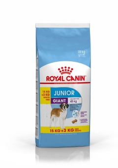 Royal Canin Giant Junior для щенков гигантских пород 15кг+ 3кг в подарок фото, цены, купить