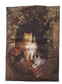 Матрас 45x32 см с валерианой Генриетта Рённер-Кошка и котята фото, цены, купить
