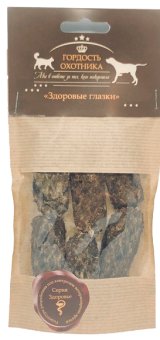 Гордость Охотника "Здоровые Глазки" 6шт (оленина,черника,морковь) 65г фото, цены, купить