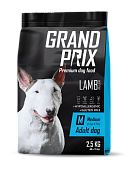 GRAND PRIX ADULT Medium с ягненком  для средних пород собак 2,5кг фото, цены, купить