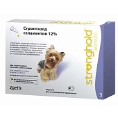 Stronghold (Стронгхолд) для собак от 2,6 до 5кг (3 пипетки)   фото, цены, купить