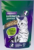 ЗВЕРЬЁ МОЁ наполнитель древесно-комкующийся 2,5кг фото, цены, купить