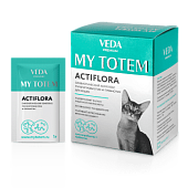 MY TOTEM ACTIFLORA синбиотический комплекс для кошек 30пакетиков*1г фото, цены, купить