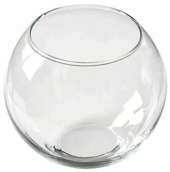 Аквариум круглый плоскодонный 7 л фото, цены, купить