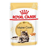 Royal Canin Maine Coon Adult (в соусе) влажный корм Роял Канин для взрослых Мейн Кун