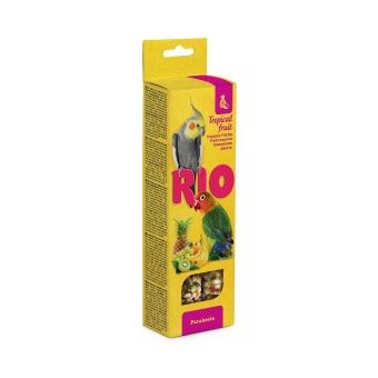 Колба RIO для средних попугаев с Тропическими Фруктами 2*75г  фото, цены, купить