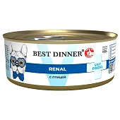 Best Dinner VET PROFI Renal консервы с птицей при болезнях почек у собак 100г фото, цены, купить