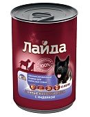 ЛАЙДА  Сочные кусочки индейки  в желе консервы для собак 850г фото, цены, купить