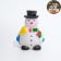 Игрушка пищащая "Снеговик в шляпе" для собак,7,5*11см фото, цены, купить