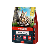 Mr.Buffalo ADULT HAIR & SKIN с лососем для красивой кожи и шерсти у кошек 400г фото, цены, купить