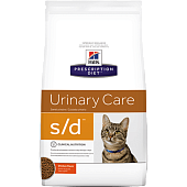 HILL'S PD s/d Urinary Care  для раств.струвит при МКБ 1.5к для кошек фото, цены, купить