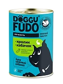 Doggufūdo консервы для собак кролик с кабачком паштет 400г фото, цены, купить