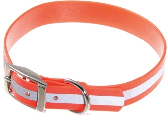 Ошейник светоотражающий (биотановый) 25мм 45-53см  фото, цены, купить