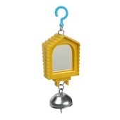 Зеркало для птиц  двойное 45*25*140мм