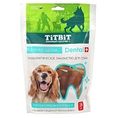 TiTBiT ДЕНТАЛ + Зубные Щетки с Мясом индейки,кролика и говядины 350г фото, цены, купить