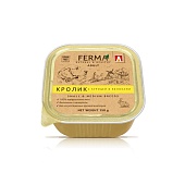 Ferma ламистер консервы для собак кролик с курицей и яблоками 150 г фото, цены, купить