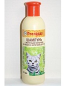 шампунь Пчелодар с Маточным молочком для короткошерстных кошек 250мл фото, цены, купить