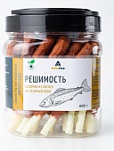 Лакомства  Собакофф Палочки из лосося на телячьей коже 600г фото, цены, купить