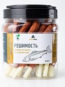 Лакомства  Собакофф Палочки из лосося на телячьей коже 600г фото, цены, купить