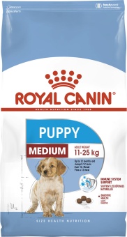 Royal Canin Medium Puppy  для щенков средних пород  фото, цены, купить