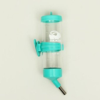 Поилка для грызунов "Пижон" 125мл, бирюзовая фото, цены, купить