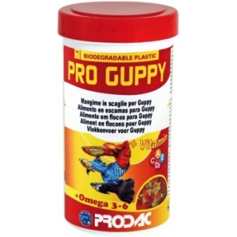  PRODAC PRO GUPPY корм  хлопья 100мл/20г для гуппи фото, цены, купить