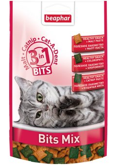 Подушечки«Bits Mix» для кошек и котят,150 г фото, цены, купить