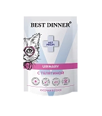 BEST DINNER EXCLUSIVE VET PROFI URINARY для взрослых кошек при МКБ с телятиной в соусе 85г фото, цены, купить