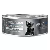 Zoogurman EXPERT Solution Hypoallergenic консервы 100г, утка с картофелем  фото, цены, купить