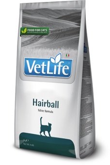 Farmina VetLife Hairball для выведения шерстяных комочков у кошек 2кг фото, цены, купить