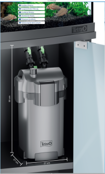 Фильтр внешний Tetratec EX 1500 plus (300-600л) 1190л/ч  фото, цены, купить